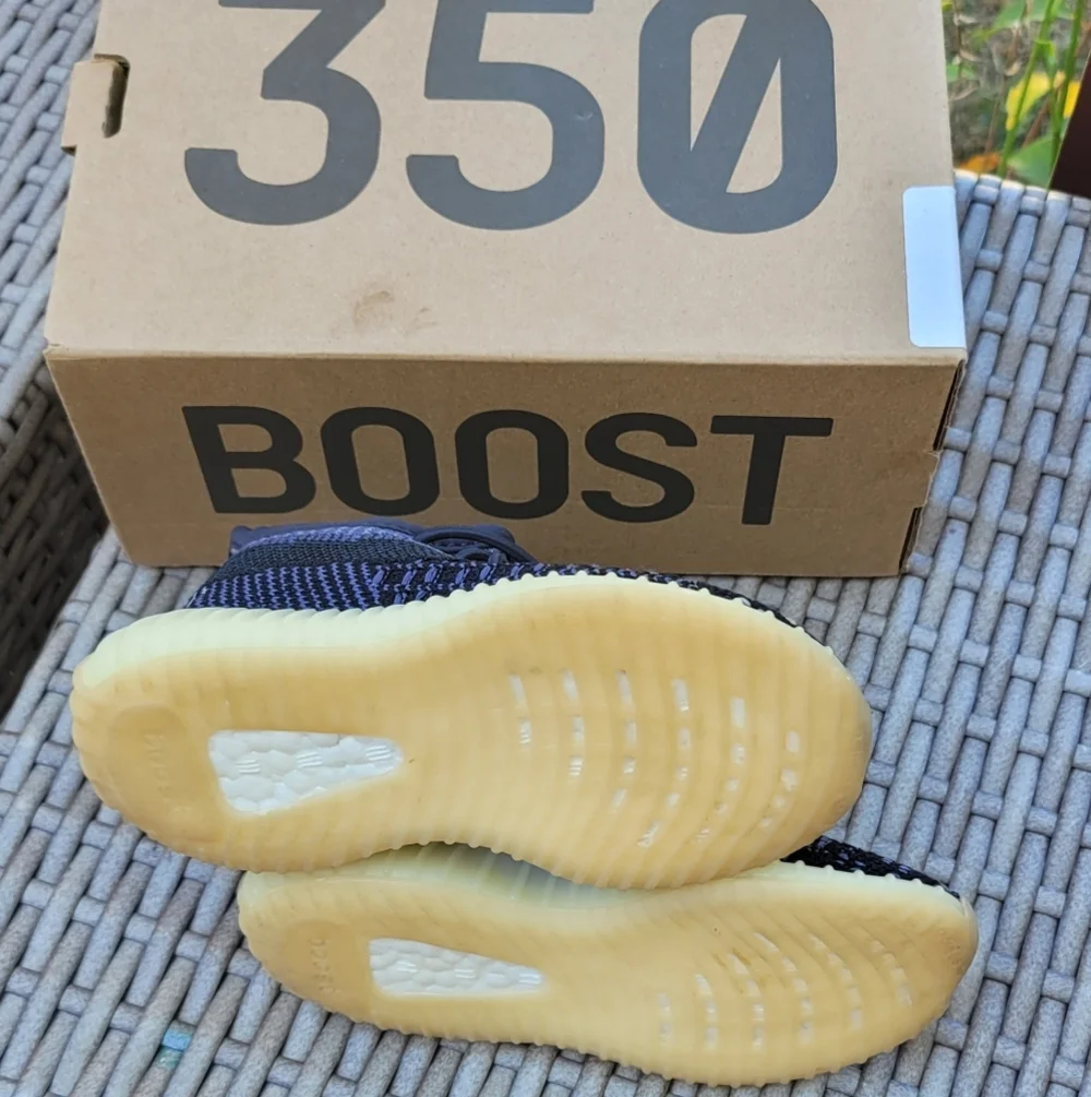 Adidas Yeezy Boost 350 V2 Black and Purple Shoes